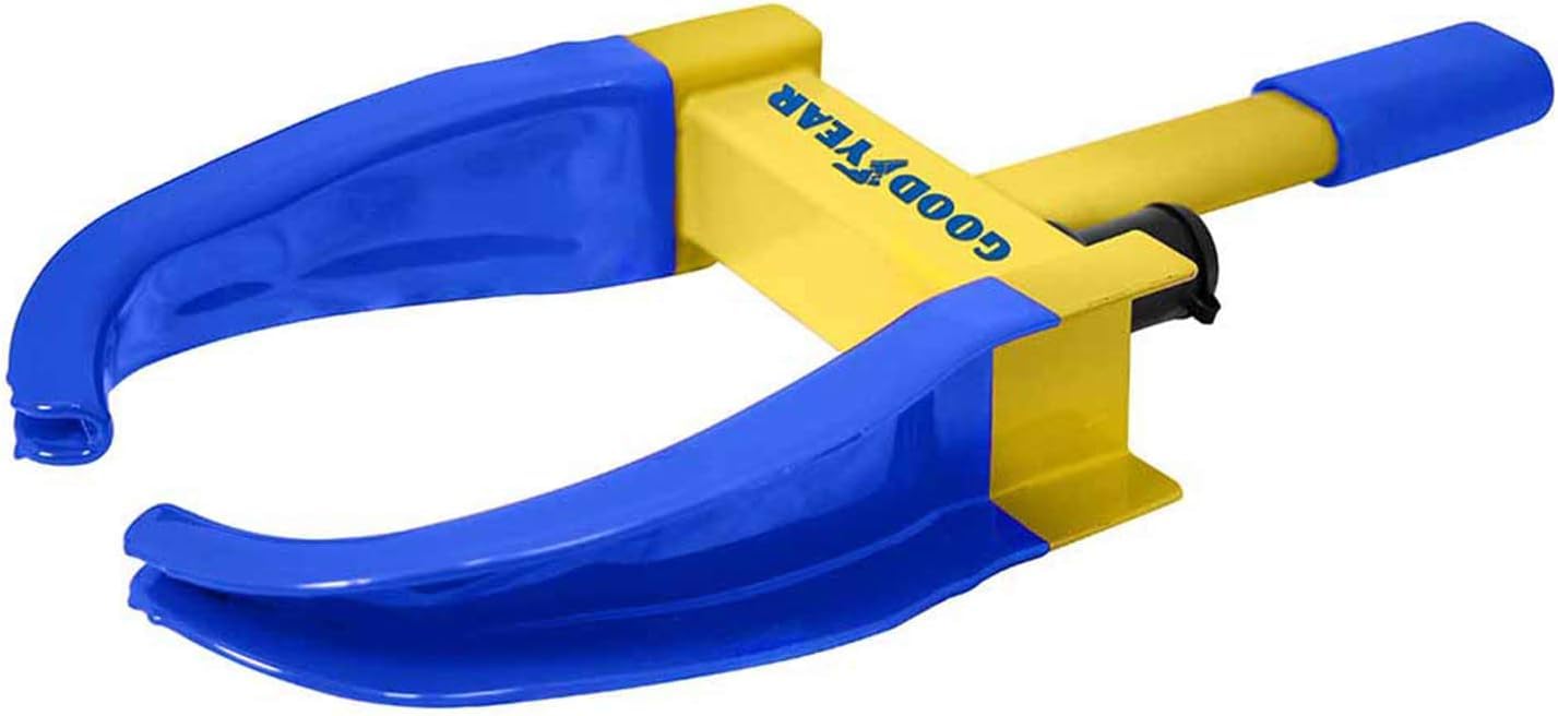 Goodyear Sabot de Roue de Voiture Résistant – Van/Caravane 2 clés – Sécurité incassable