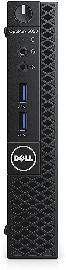Image of (Refurbished) Dell Intel Core i3-6th Gen Desktop(8 GB RAM / 512GB SSD / Windows 10 Pro, MS Office /Intel Integrated Graphics,Black) Optiplex 3050 Tiny