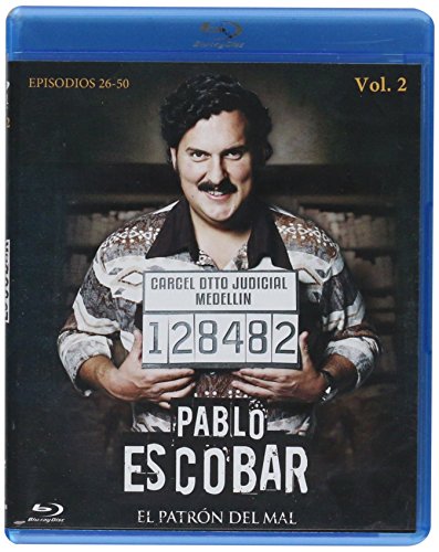 Amazon Com Pablo Escobar El Patron Del Mal Segunda Parte Episodios 26 50 Blu Ray Multiregion Spanish Only No English Options Andres Parra Angie Cepeda Movies Tv