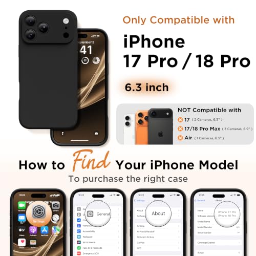 Image of GolbinBox Magnetic for iPhone 18 Pro Case /17 Pro Case, Black
