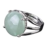 Genérico Anillos Ajustables Mujer, Anillo De Piedra De Ojo De Tigre Para Hombre Y Mujer, Anillo De Cristal De Chakra Ajustable, Joyería Bohemia Hipoalergénica Para Mujer Y Hombre, Regalo De San V