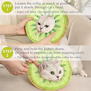 ANWA-Adjustable-Cat-Cone-Collar-Soft-Cute-Cat-Recovery-Collar-Cat-Cones-After-Surgery-for-Kittens - Cucciolini Doodles ANWA-Adjustable-Cat-Cone-Collar-Soft-Cute-Cat-Recovery-Collar-Cat-Cones-After-Surgery-for-Kittens
