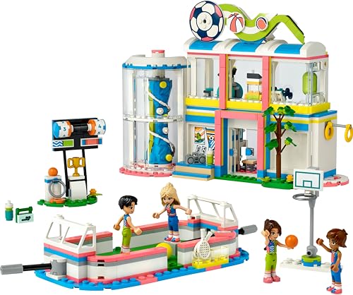 Image of LEGO Friends Sports Center 41744 Building Toy Set for Kids Ages 8+ Who Love Sports, Building and Role Play