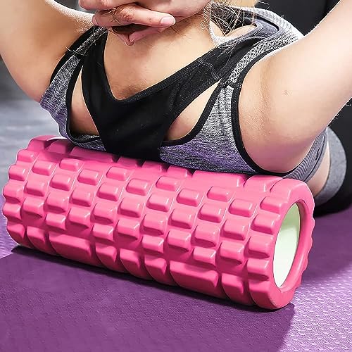 Image of Bodylastics 45cms Foam Roller for Pre & Post Workout Sessions, Deep Tissue Massage, Relief from Muscle Pain