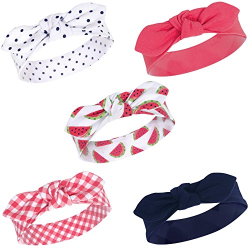 Image of Hudson Baby Cotton and Synthetic Headbands, Size 0-24 Months