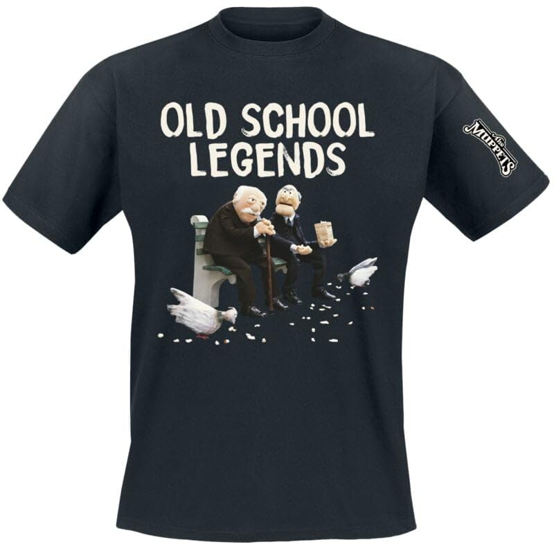 Muppets Le Show t-shirt Statler und Waldorf noir humour nostalgique