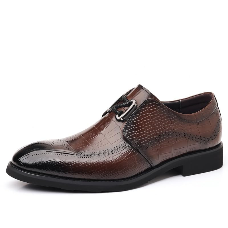 Men's Dress Shoes Fashion Business Slip-On Loafers Shoes Casual Wedding Summer Oxford Shoes for Men