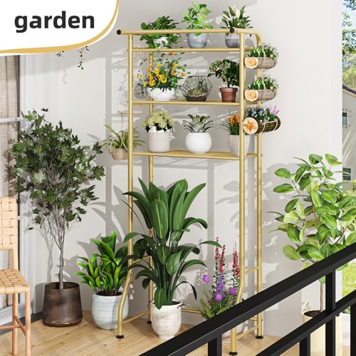 Image of Simple Trending 3 Tier Over The Toilet Rack, Shelf Bathroom, Bathroom Stand Organizer Space Saver, Gold