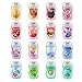 Vital Luxury Mini Hand Sanitizer Gel, Anti-Bacterial Hand Gel 1 FL OZ, Portable Hand Sanitizer with Travel Size Flip Cap Bottle, Clear Moisturizing and Refreshing, Dreamy Glow 1 FL OZ, 24 PCS