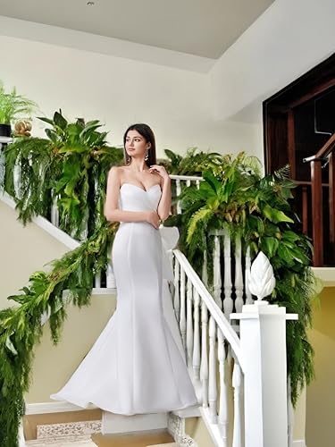 Wedding Dress for Bride 2025, Gorgeous & Classical, Formal Dress Evening Gown, White4