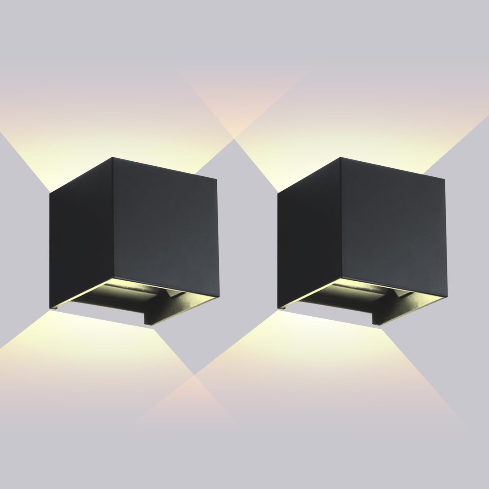 Modern Up-Down LED Outdoor Wall Sconce