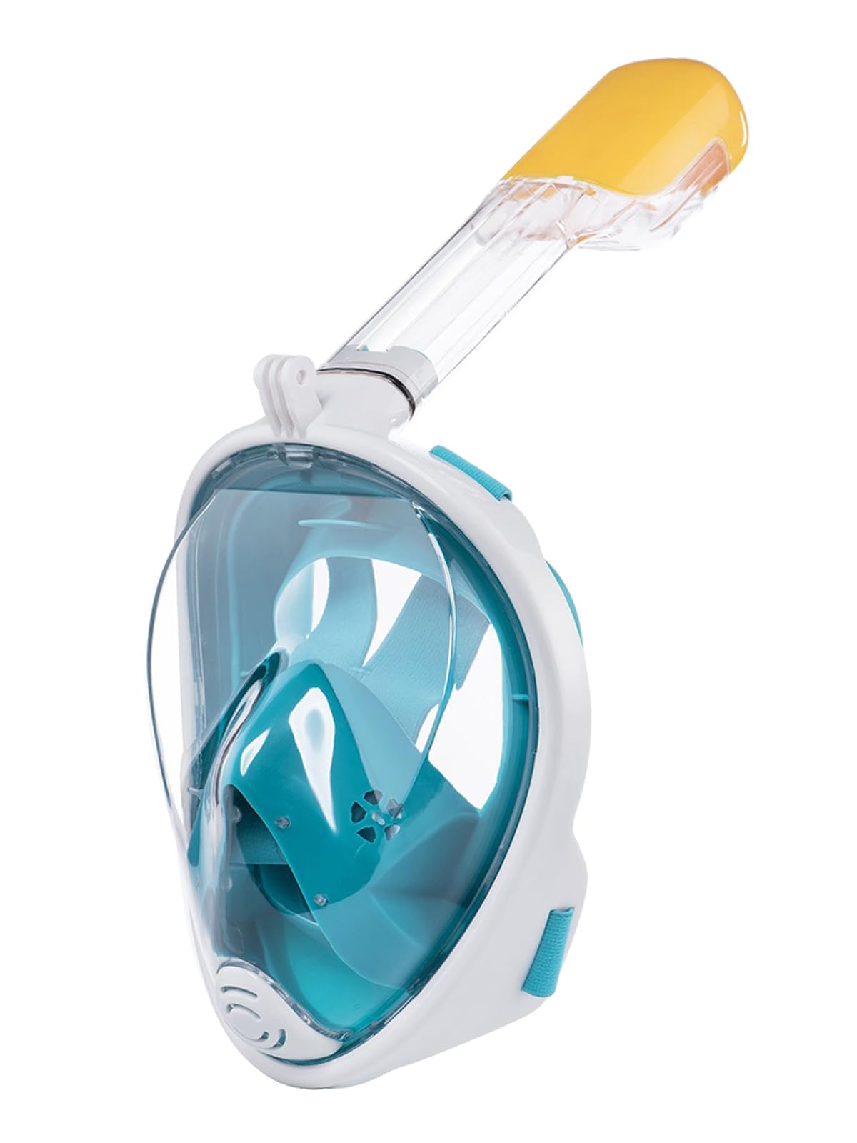 Vitare Maschera da Snorkeling per Adulti e Bambini, Maschera Subacquea Integrale Tecnologia Antiappannamento, Maschera da Mare con Supporto per Fotocamera, Maschera da Sub per Immersioni