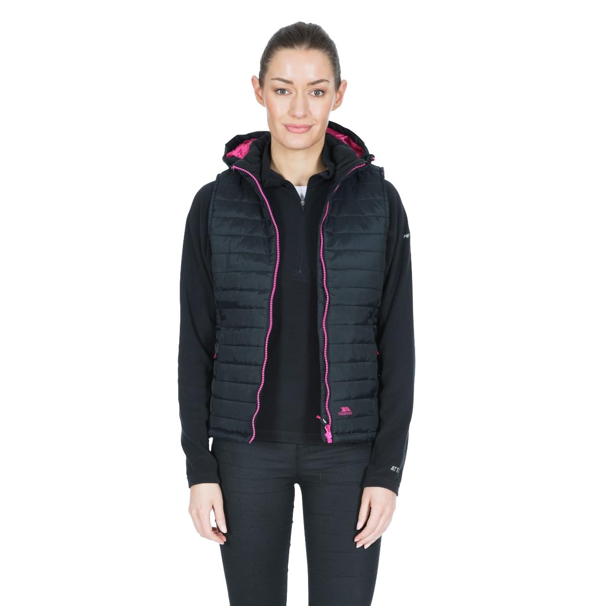 Trespass Damen Aretha Warme Gepolsterte Jacke Mit Abnehmbarer Kapuze (1er Pack)