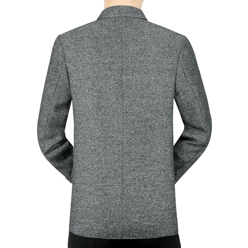 Blazer décontracté homme style coréen automne veste mi-saison chic - 4