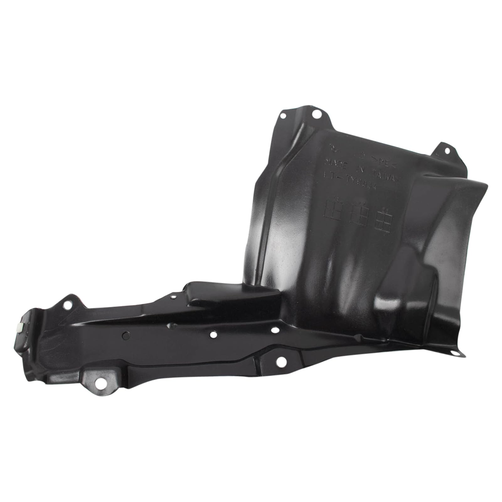 TRQ Right Engine Splash Shield Passenger Side Compatible with 2019-2022 Toyota Corolla 2018-2020 Prius Prius Prime TO1228267