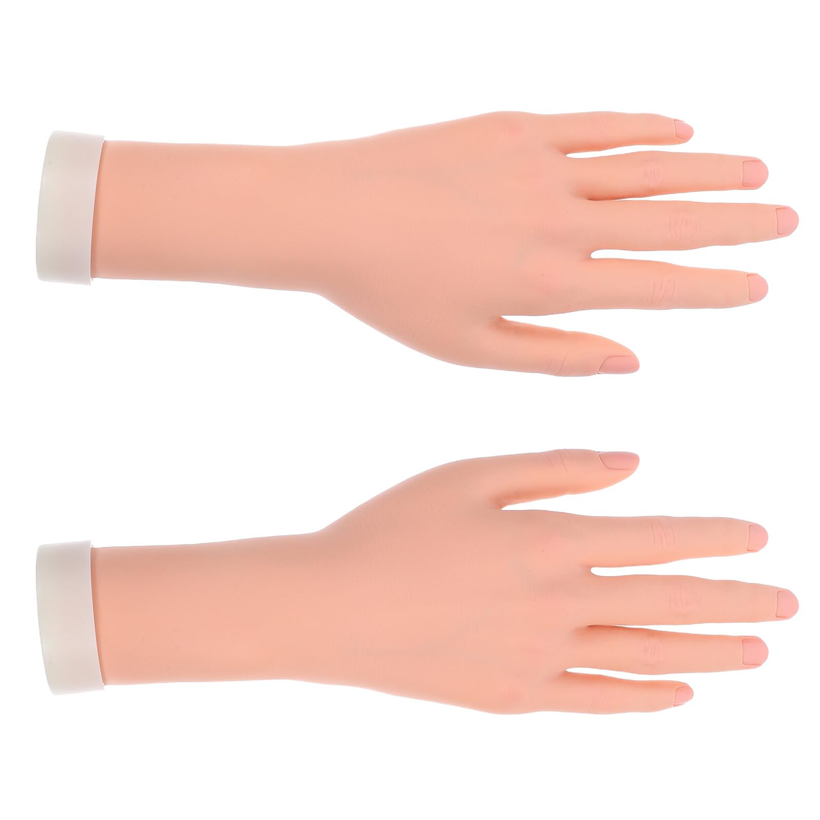 Ipetboom Mano Femminile Realistica in Gomma e Resina Manichino Flessibile per Esposizione di Gioielli e Accessori per Fotografia e Artigianato