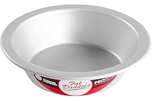 Fat Daddio's PIE-6 Anodized Aluminum Pie Pan - The Perfect Pie Pan for Bakers
