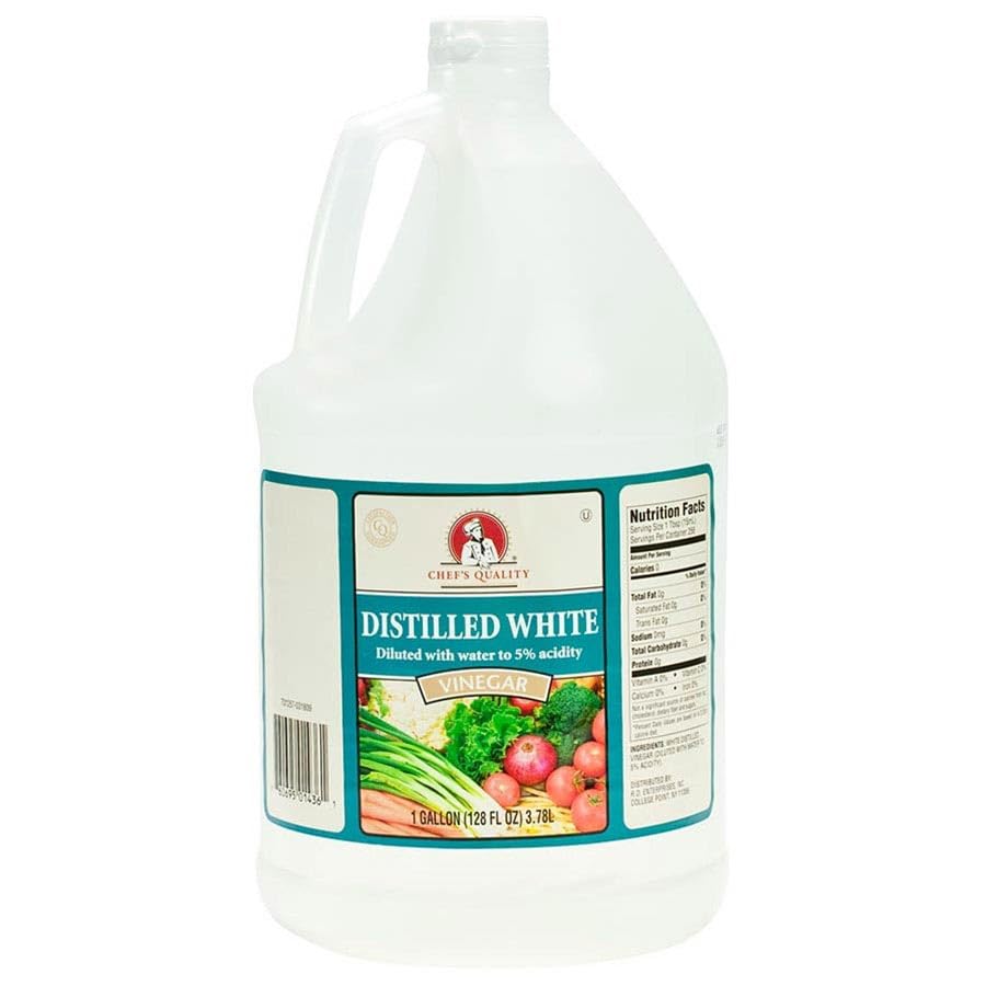 Premium Distilled White Vinegar, 256oz. 2 Gallons | For Cooking or Household Cleaning