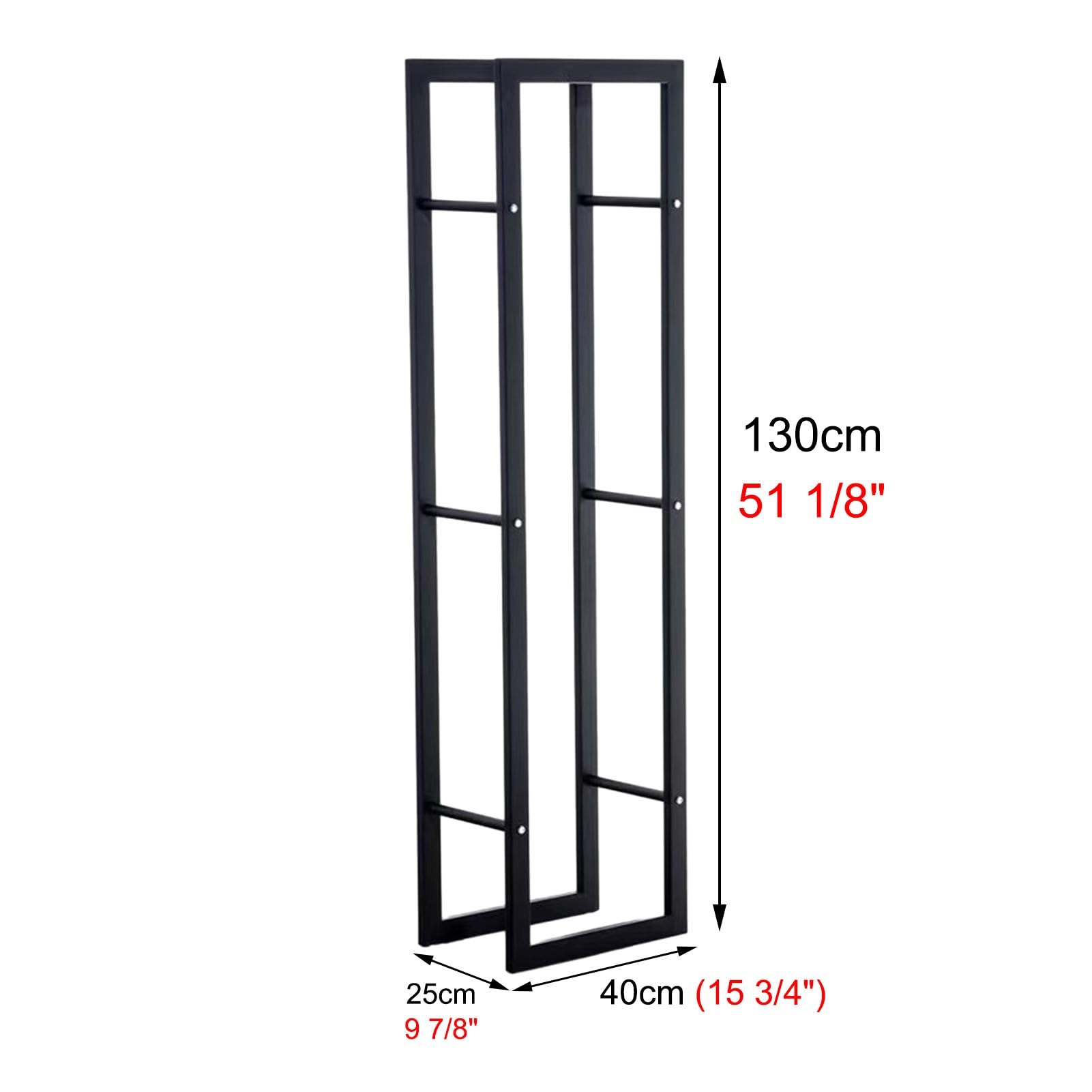 Porta Legna per riporre Il legname, Organizer per Legna da ardere per casa, Veranda, Giardino, Supporto salvaspazio per accendifuoco, Accessori Decorativi per Camino