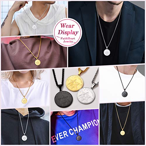 FaithHeart Collana Stella di David Esagramma