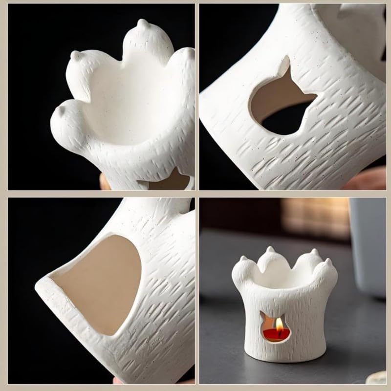 Difusor Aromático de Cera para Gatos de Cerámica miniatura 7