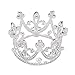 Sunshinesmile Princess Bridal Wedding Party Baby Rhinestone Full Circle Round Mini Crown Tiara