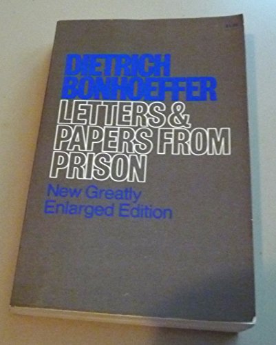 Letters and Papers from Prison: New Greatly Enl... B000GSB79O Book Cover