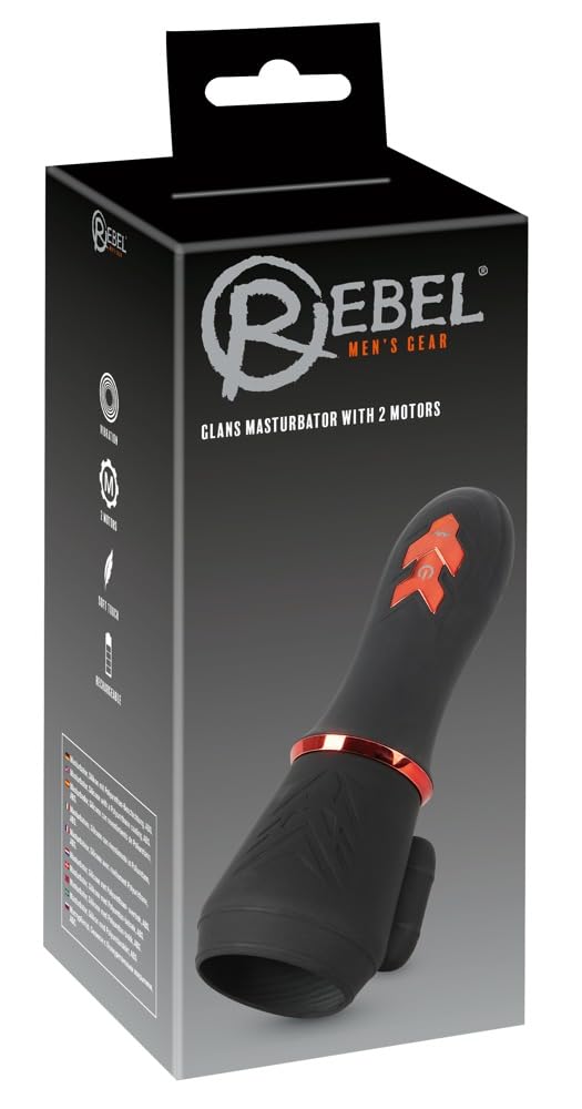 Rebel Masturbator-05519700000 Black One Size