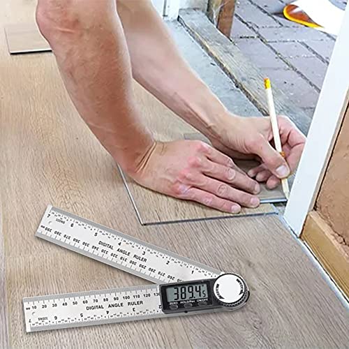 Digital Angle Finder Ruler,Digital Protractor,180 Degree Rotation with ...