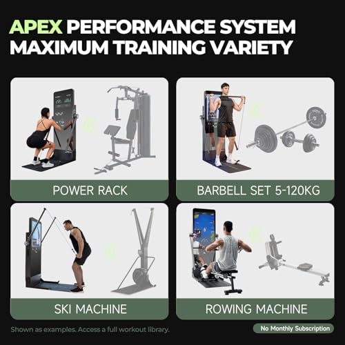IMBODY Smart Home Gym Power S Fitness Mirror, 260lbs Digital Resistance Strength Training System, AI-Powered Cable Machine, Real-Time Tracking, All-in-One Adjustable Home Gym Equipment (Power S Apex) by IMBODY - Image 6