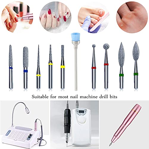 Elektrische Nagelfeilen, Elektrische Nagelfeile Set für Gelnägel - Elektrische Pediküre Set Nagelschneider – Bild 8