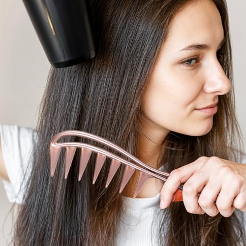 3 Peines de Dientes Anchos para Cabello Rizado miniatura 7