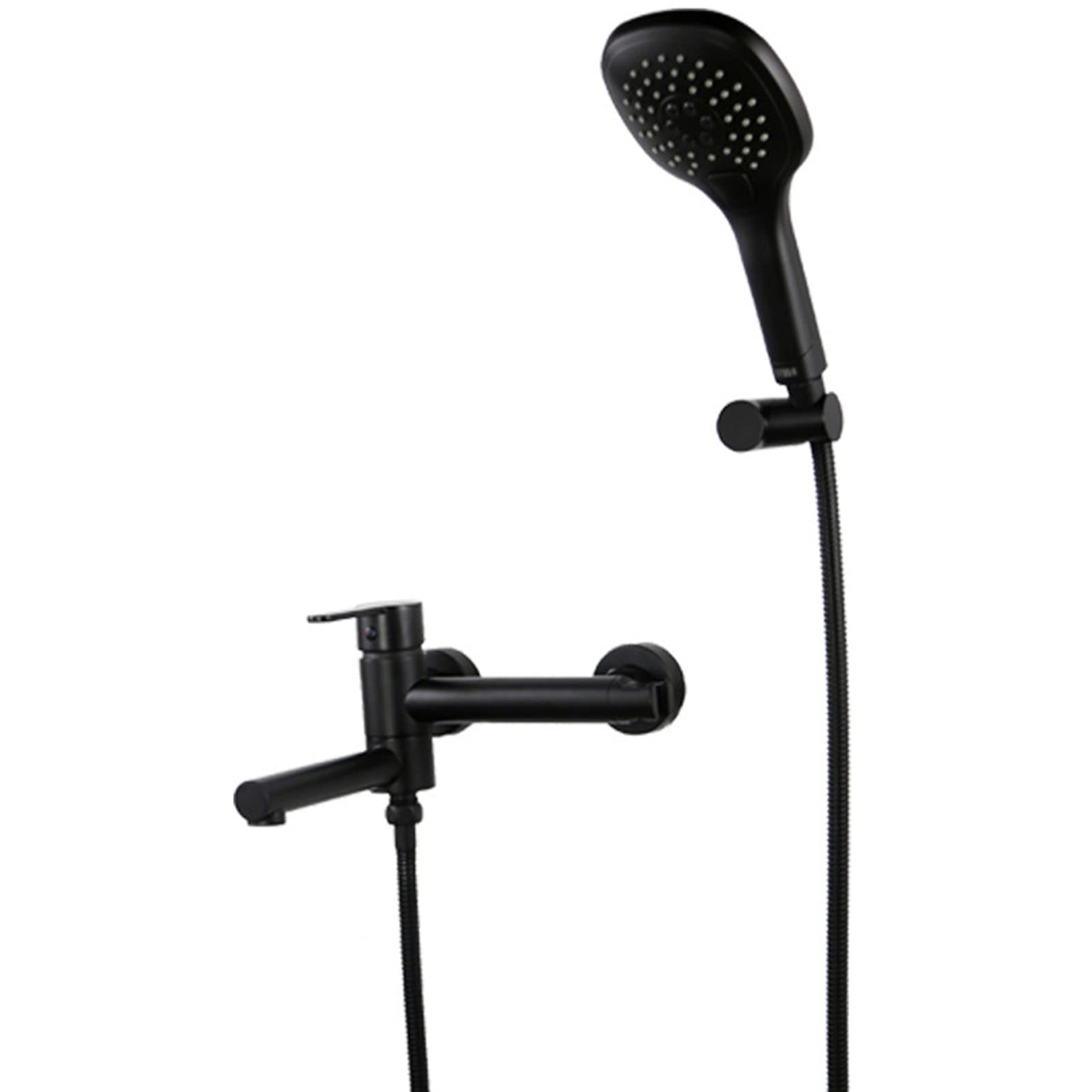 Robinet baignoire en laiton anti fuite mitigeur de douche mural robuste single handle LWX
