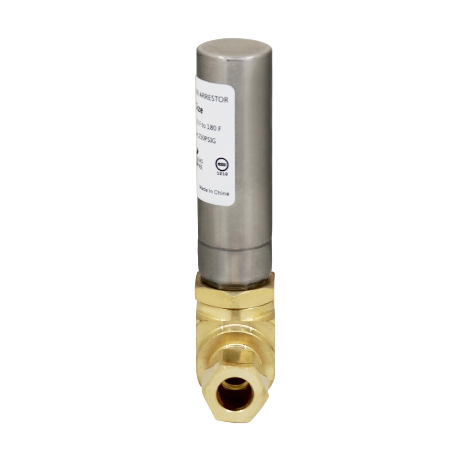Amortisseur de coup de bélier anti bélier lavabo pour robinet cuisine toilette pompe compteur d'eau en acier inoxydable soupape vanne anti-coup plomberie tuyauterie