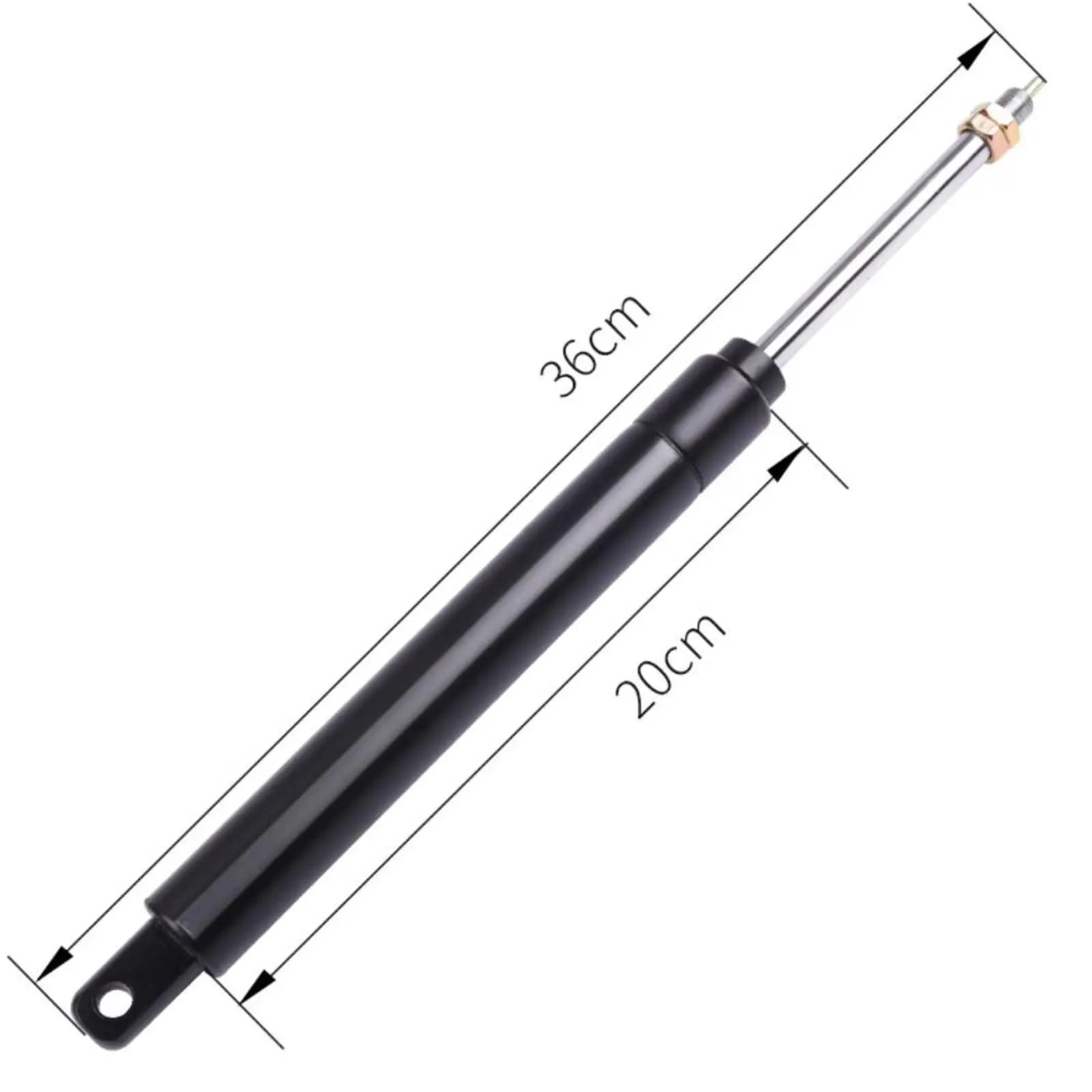 L'asta pneumatica del cilindro di sollevamento della molla a gas ha esteso 36 cm for il sedia girevole Installa facilmente materiale metallico universale versatile