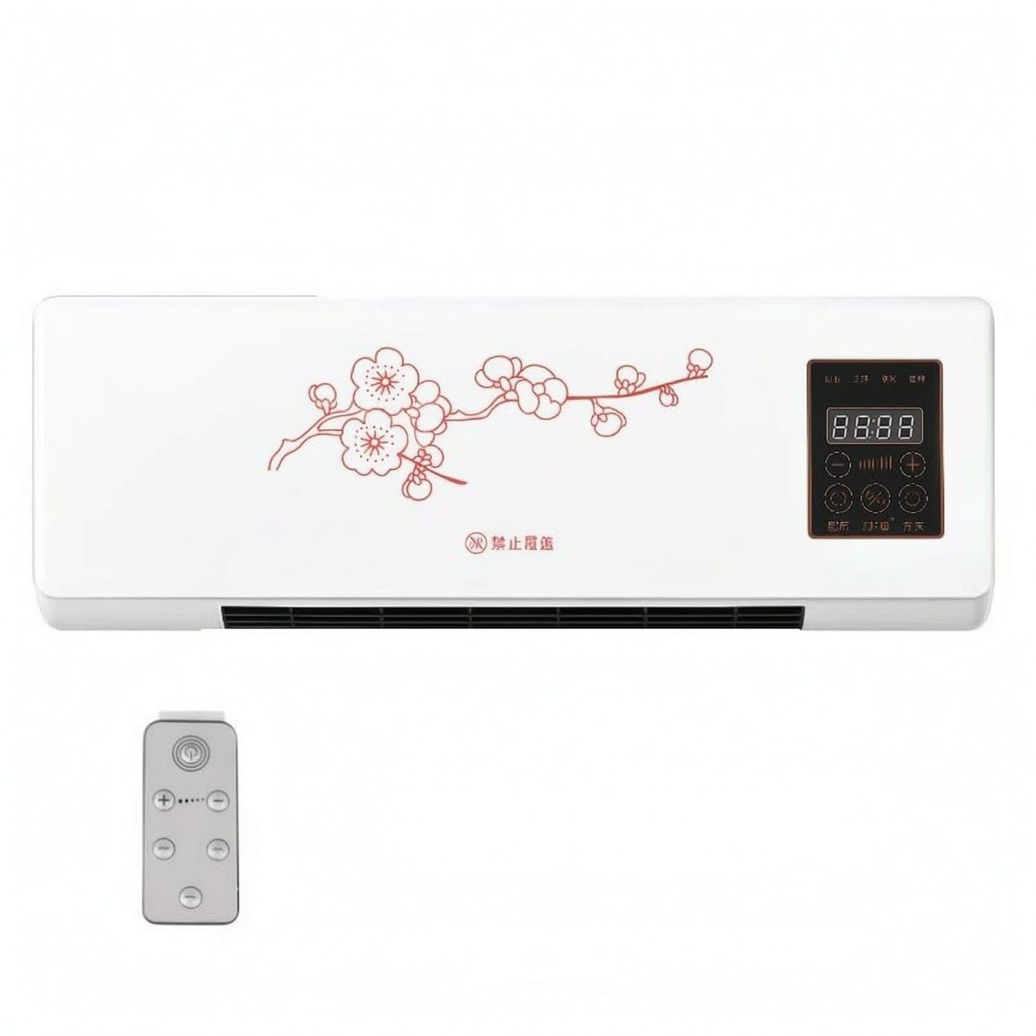 Digital Control Panel Indoor Cooling and Heating Unit Front Grille Wall-Mounted Air Conditioner Modern Design Air Conditioner Heater Combo Two-functionUse for Bedroom-image-41