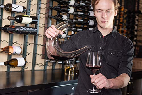 Gabriel Glas Decanter "Alpha" - Design wijnkaraf van hoogwaardig glas - Afbeelding 7