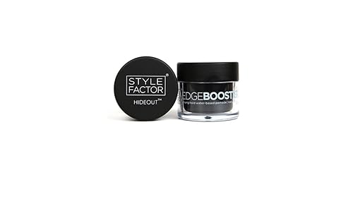 Style Factor Edge Booster Hideout - Pomada para el cabello gel de color de 08 onzas