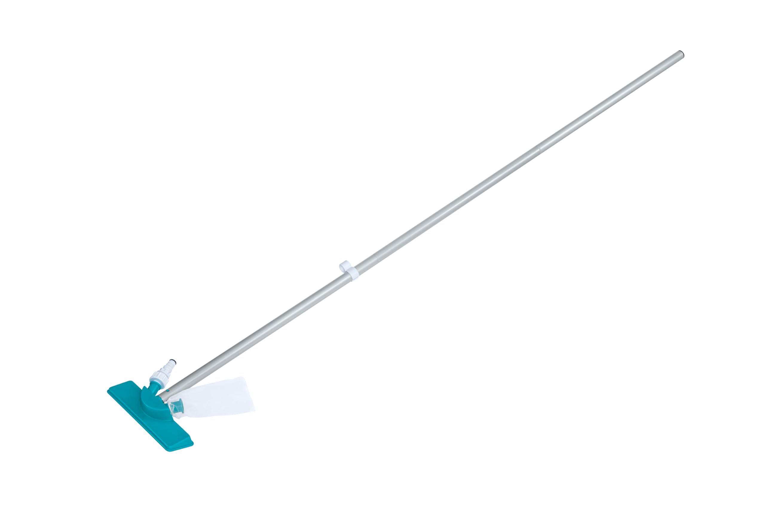 BESTWAY Kit de Mantenimiento para Piscinas AquaClear con Pértiga 167 cm, Limpiafondos, Azul