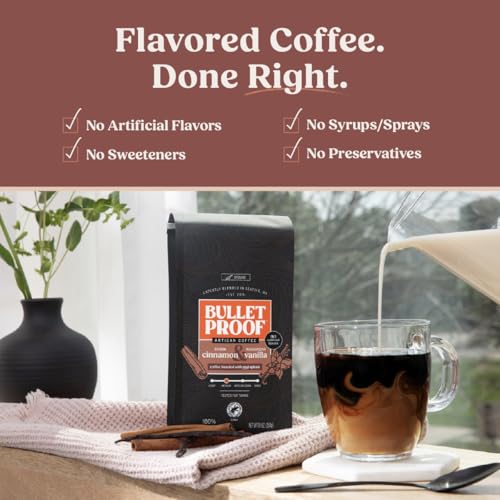 Bulletproof Cinnamon & Vanilla Flavored Coffee