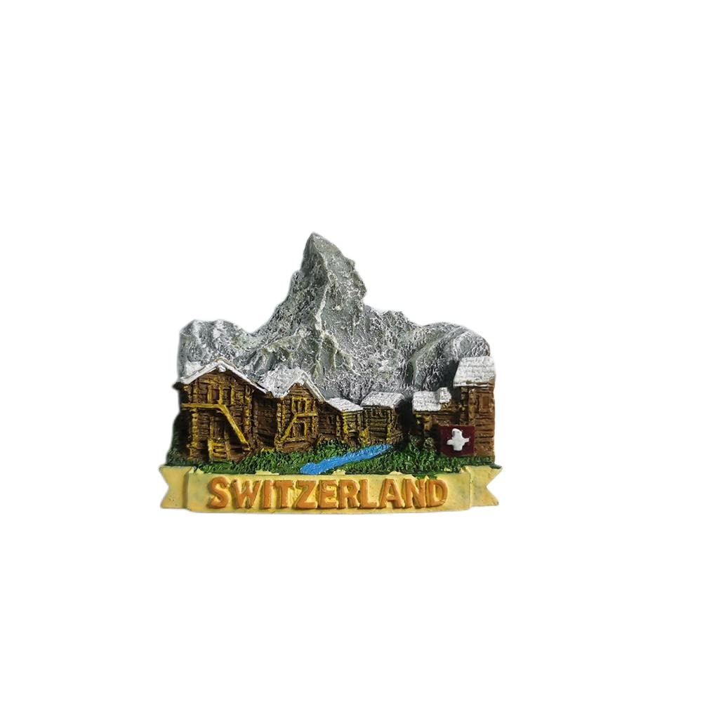 Magnete Per Frigorifero 3D Rheinfall Svizzera - Souvenir Artigianale In Resina, Regalo Da Viaggio, Dimensioni 6x6 Cm