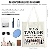 Herton Music Lover Gift for Women Tote Bag, White rice, 40x35x1 cm #1