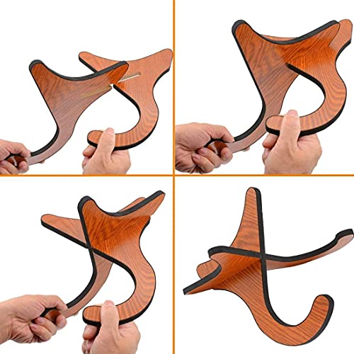 Eidoct Support de ukulélé portable en bois pour petite guitare, violon, banjo, mandoline - Les Beatles, Paul McCartney, John Lennon, RIngo Starr, George Harrison Eidoct Support de ukulélé portable en bois pour petite guitare, violon, banjo, mandoline – Image 4