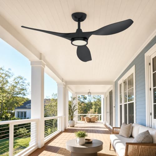 Roomratv 52 Inch Modern Ceiling Fan with Light...