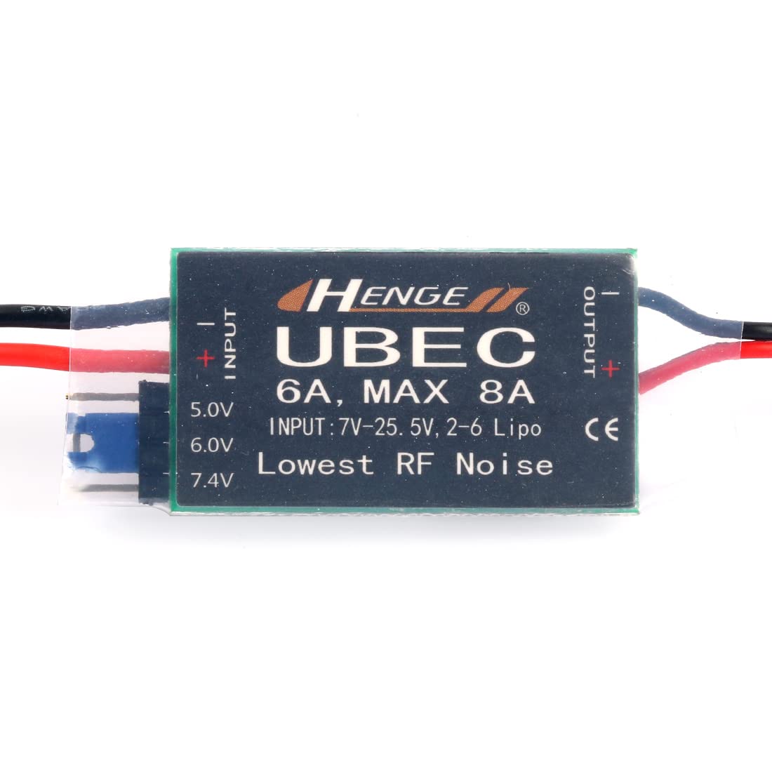Wyjście UBEC 6 A 5 V / 6 V 6 A / 8 A 2-6 S Lipo tryb przełącznika UBEC wersja niskiego napięcia dla helikoptera 450 500 RC