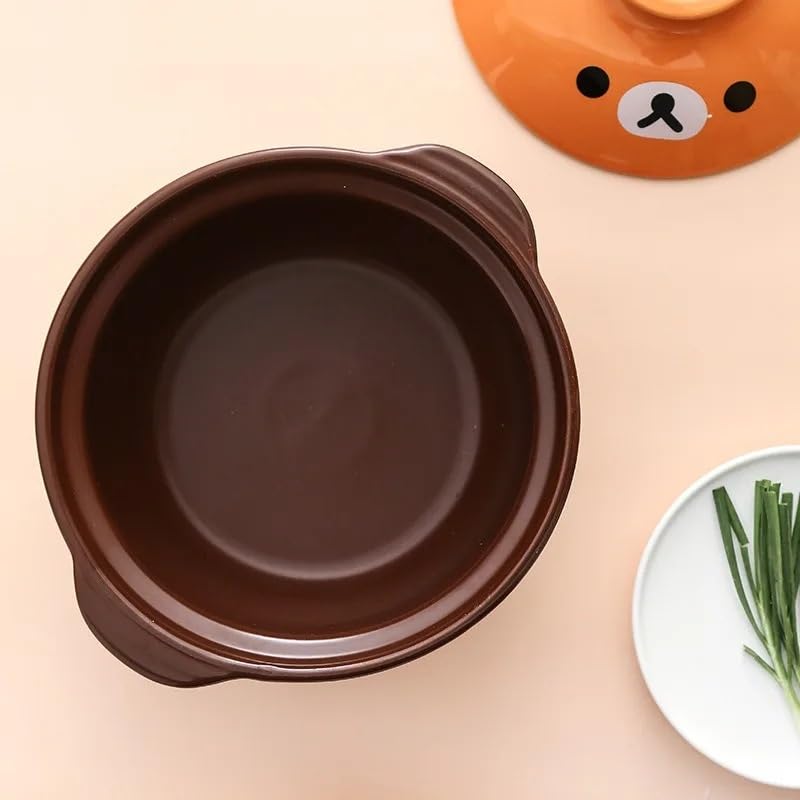 Tegame Terracotta Casseruola Domestica Bambino Supplementare Pentola In Ceramica Stufata Piccola for Zuppa Di Sabbia(19 Liters)