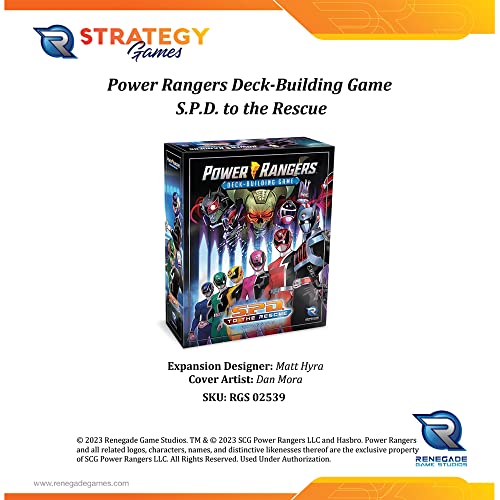 Power Rangers Deck-Building Game S.P.D. Expansión miniatura 7