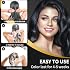 Black Dye Shampoo for Permanent Hair Color - Men&Women, Gray Coverage, Beard & Treated Hair, 3-In-1, 30 Days/500ml/Ammonia-Free/Natural Herbal