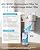 AQUA CREST Whole House Sediment and Carbon Water Filter, with FXHSC 20 Micron Sediment Filters, 10" x 4.5", Pack of 2 Each, Bundle