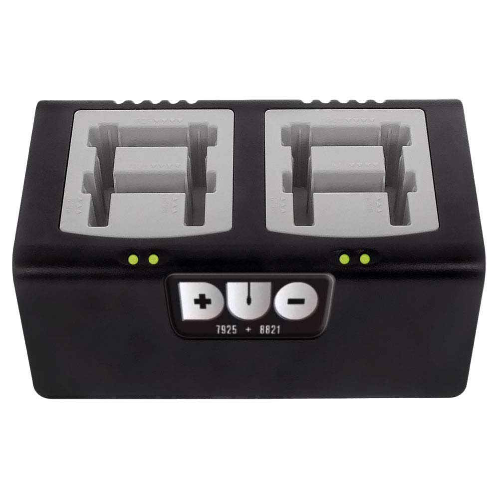 Duo 4-Bay Multi Charge Battery Charger Compatible with Cisco 8821 Battery and 7925 Battery| Multiple Device Power Supply| Multi Charger Power Adapter Included